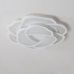 Süllyeszthető modern egyszerű rózsa akril mennyezeti lámpa 52cm