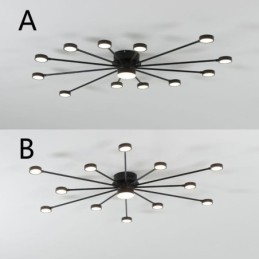 Süllyesztett szerelésű modern minimalista mennyezeti lámpa akril fényernyő