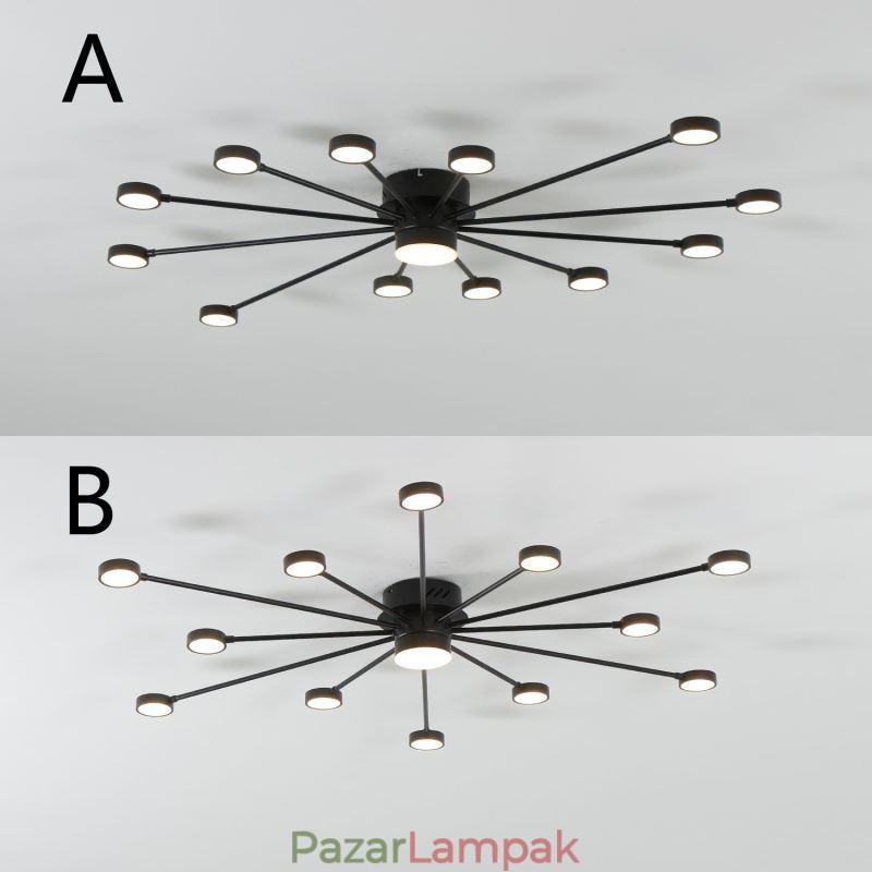 Süllyesztett szerelésű modern minimalista mennyezeti lámpa akril fényernyő