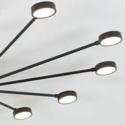 Süllyesztett szerelésű modern minimalista mennyezeti lámpa akril fényernyő