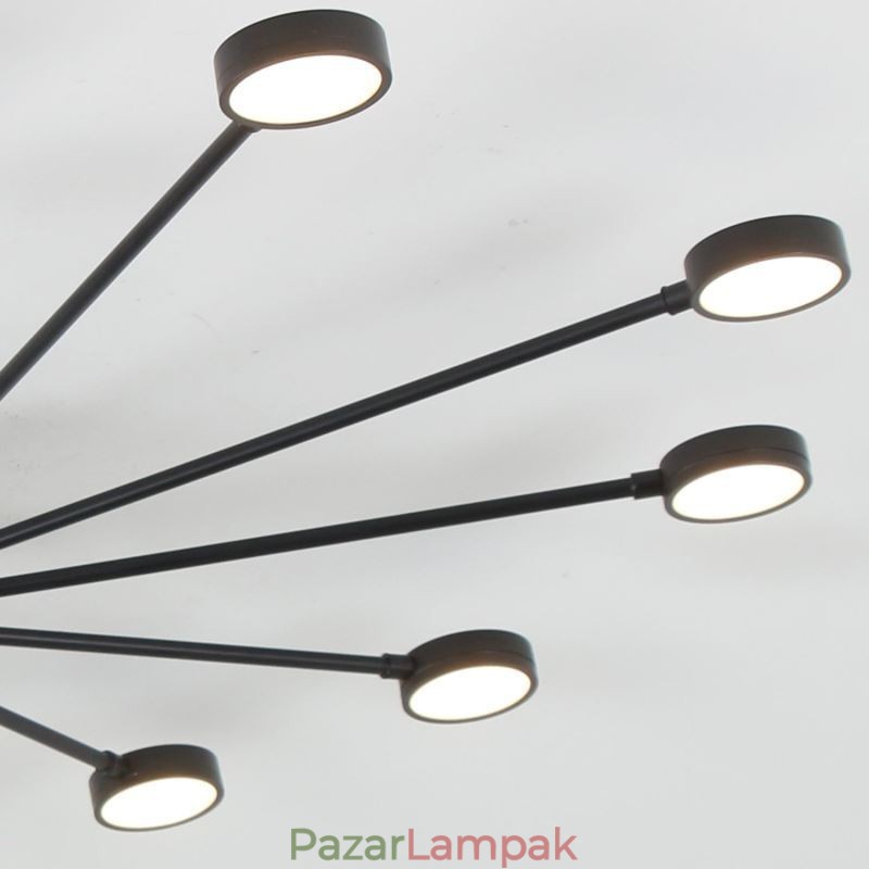 Süllyesztett szerelésű modern minimalista mennyezeti lámpa akril fényernyő