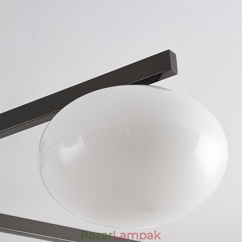 Nordic Glass süllyesztett szerelésű kreatív kovácsoltvas mennyezeti lámpa