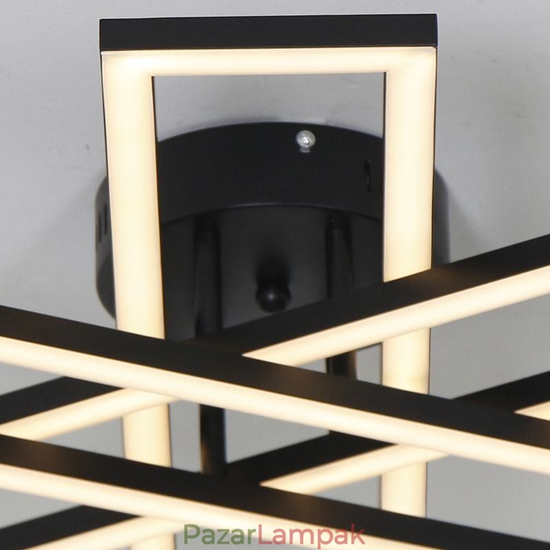 Minimalista süllyesztett alumínium Art szélmalom mennyezeti lámpa