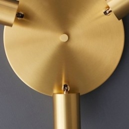 Modern süllyesztett tartó arany fekete süllyesztett tartó 3 fényű Copper Art otthoni világítással