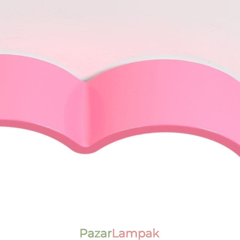 Rajzfilm mennyezeti lámpa, modern virág süllyesztett tartó