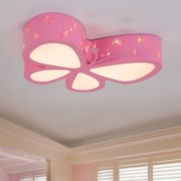 Butterfly süllyesztett, kortárs fém mennyezeti lámpatest