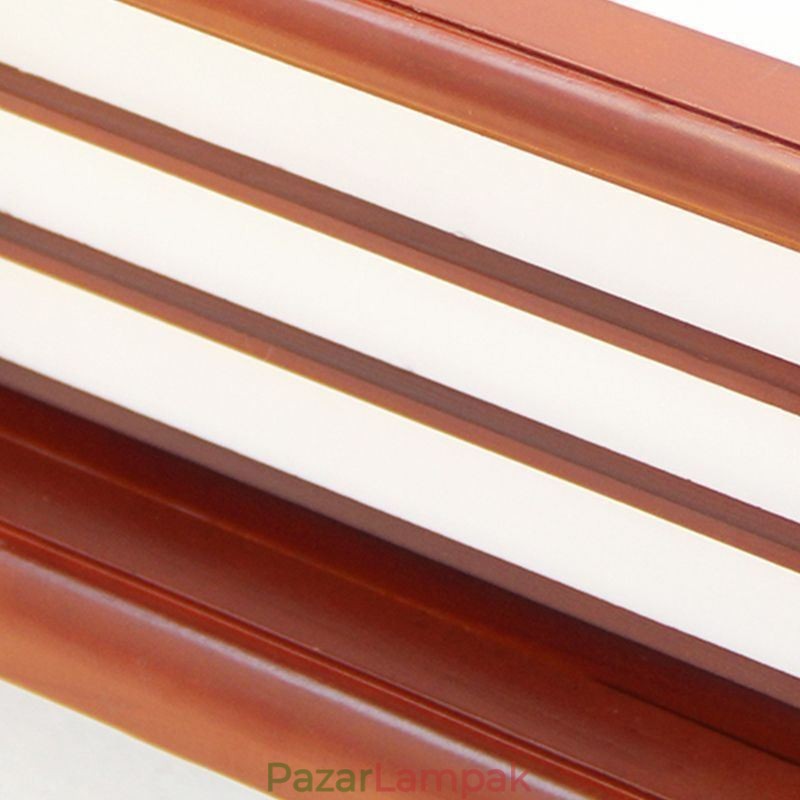 Retro mennyezeti fényű dekoratív fa mennyezeti lámpa