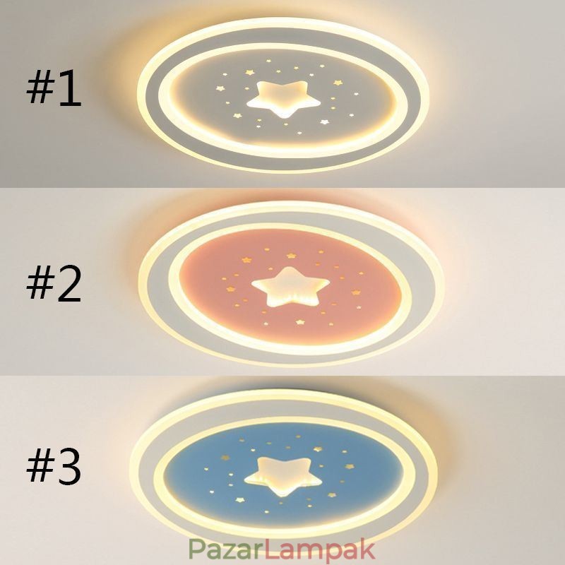 Mennyezeti lámpa süllyesztett csillag mennyezeti lámpa