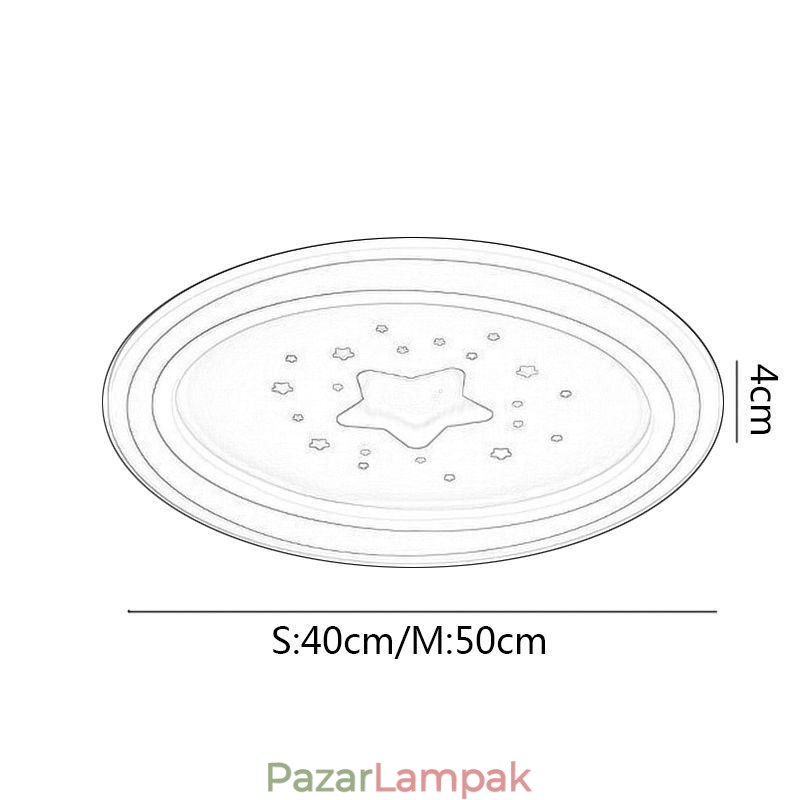Mennyezeti lámpa süllyesztett csillag mennyezeti lámpa