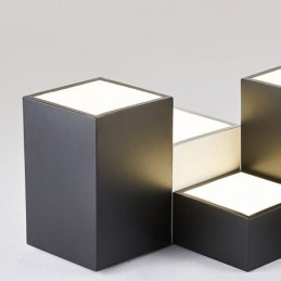Modern mennyezeti lámpa Rubik-kocka mennyezeti világítás