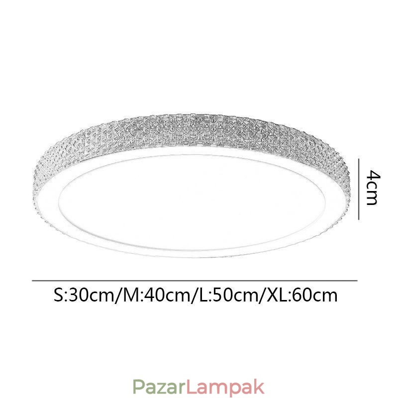 Modern mennyezeti lámpa Shinny Diamond süllyesztett tartó