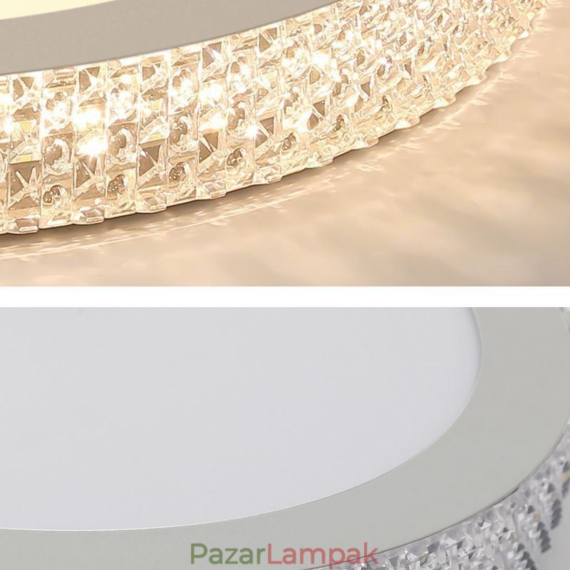 Modern mennyezeti lámpa Shinny Diamond süllyesztett tartó