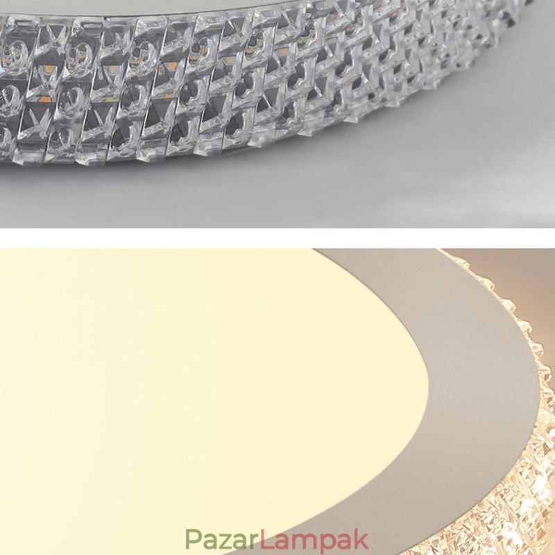 Modern mennyezeti lámpa Shinny Diamond süllyesztett tartó