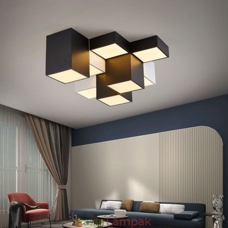Modern mennyezeti világító kocka mennyezeti lámpa