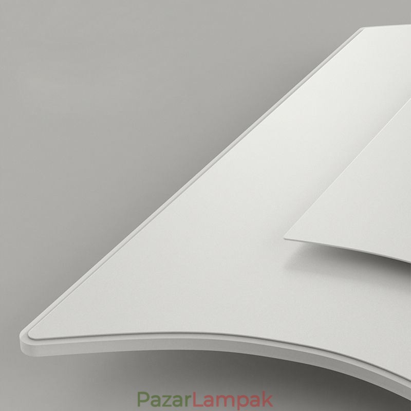 Modern mennyezeti lámpa, négyzet alakú akril süllyesztett tartó