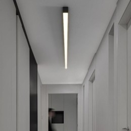 Modern mennyezeti lámpa, hosszú csíkos felületre szerelhető mennyezeti lámpa