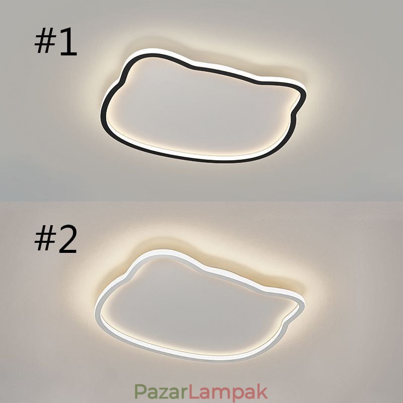 Modern mennyezeti lámpák macskaarcú mennyezeti lámpa
