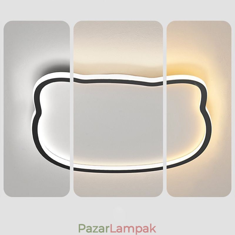Modern mennyezeti lámpák macskaarcú mennyezeti lámpa