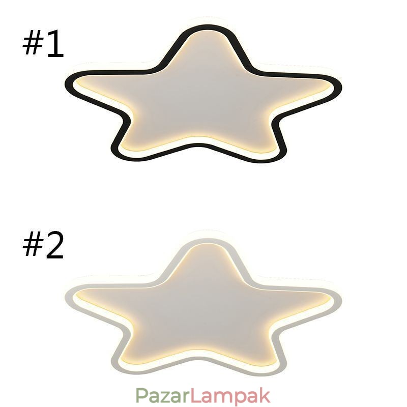 Modern mennyezeti lámpa csillag alakú mennyezeti lámpa
