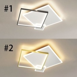 Modern mennyezeti lámpa geometriai négyzet alakú mennyezeti lámpa