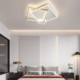 Modern mennyezeti lámpa geometriai négyzet alakú mennyezeti lámpa