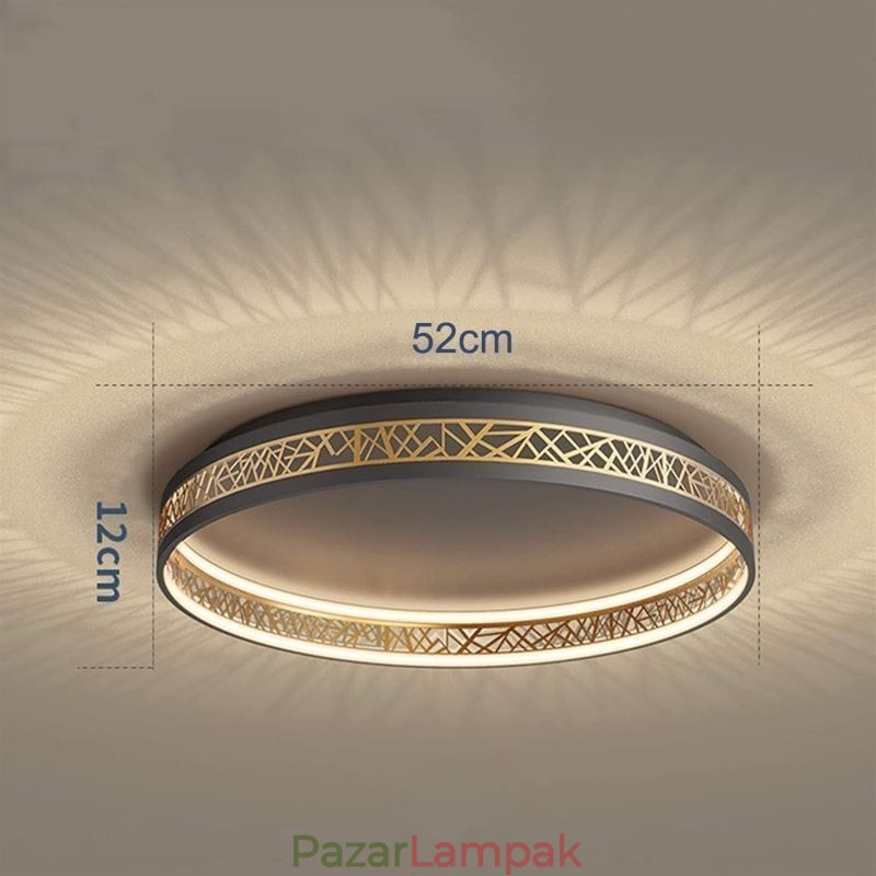 Mennyezeti Light Bird Nest kerek lámpa modern lámpatestek