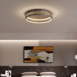 Mennyezeti Light Bird Nest kerek lámpa modern lámpatestek