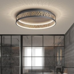 Mennyezeti Light Bird Nest kerek lámpa modern lámpatestek