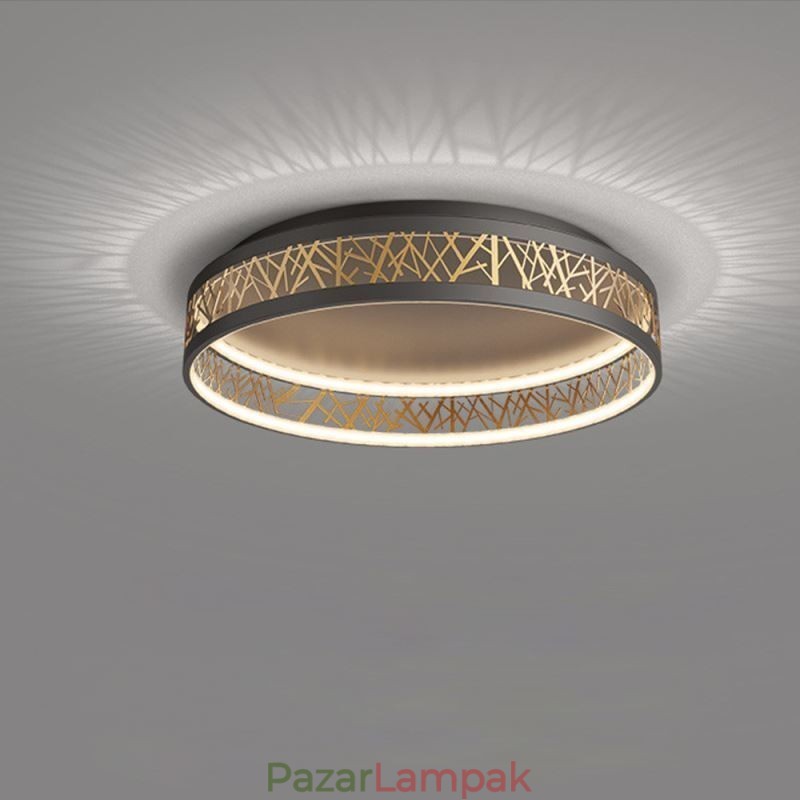 Mennyezeti Light Bird Nest kerek lámpa modern lámpatestek