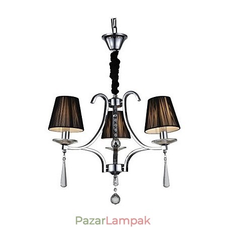 Modern modern kristály króm fém csillár Modern modern kristály króm fém csillár