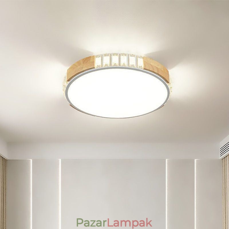 Japán mennyezeti lámpa, minimalista süllyesztett lámpatest