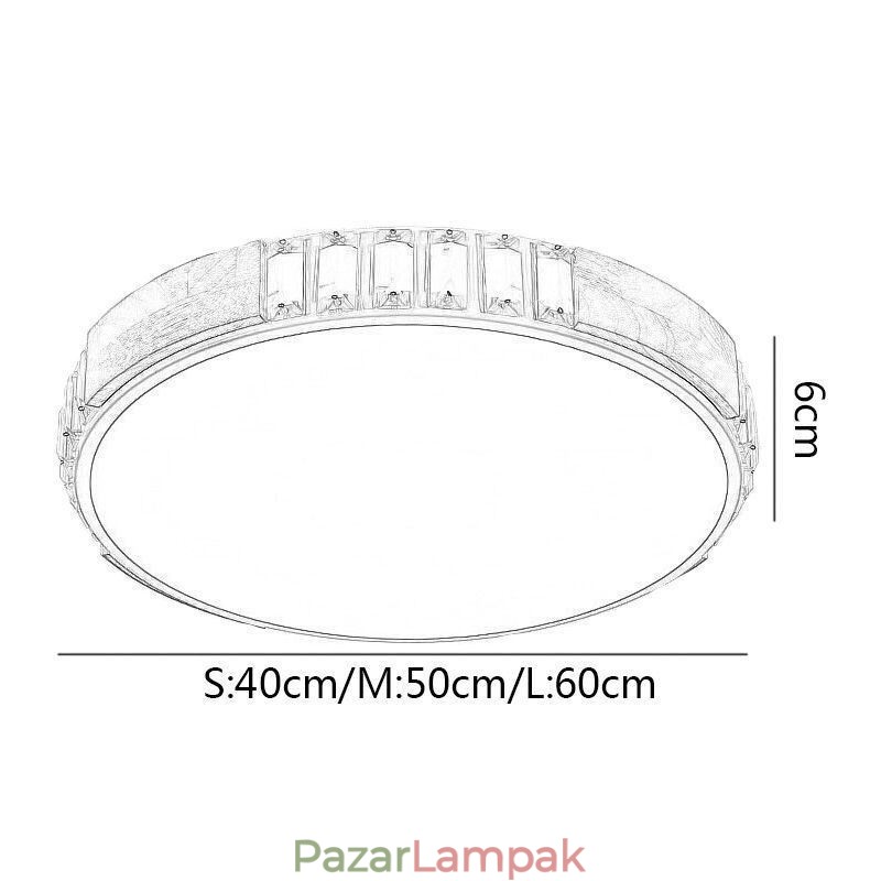 Japán mennyezeti lámpa, minimalista süllyesztett lámpatest