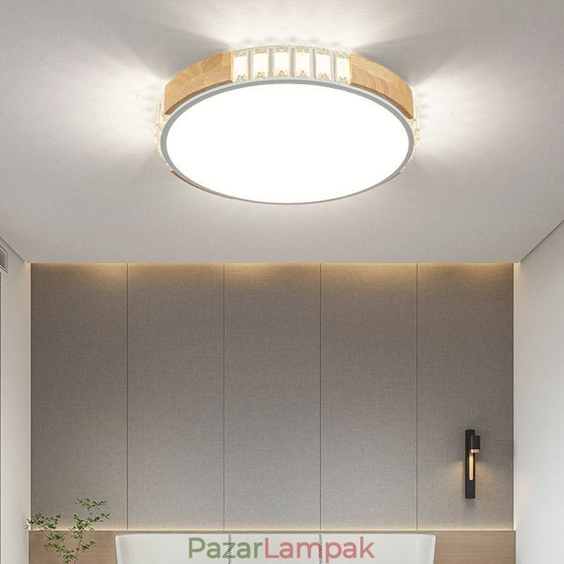 Japán mennyezeti lámpa, minimalista süllyesztett lámpatest
