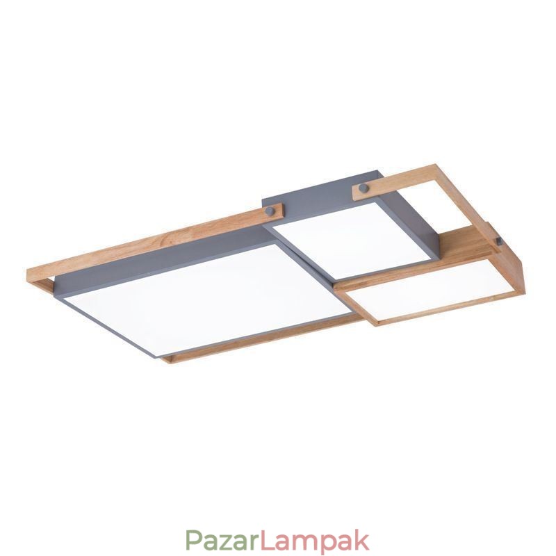 Modern mennyezeti lámpa, téglalap alakú mennyezeti lámpa