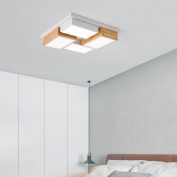 Modern mennyezeti lámpa, geometrikus fa mennyezeti lámpa