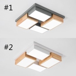 Modern mennyezeti lámpa, geometrikus fa mennyezeti lámpa