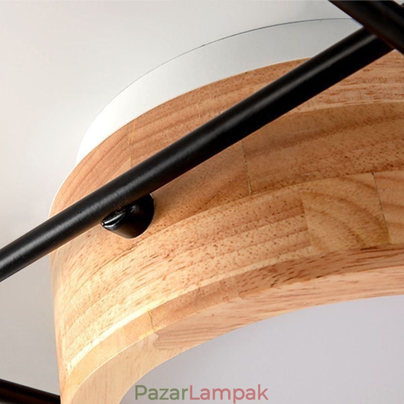 Modern mennyezeti lámpa toldó négyszögű mennyezeti lámpa