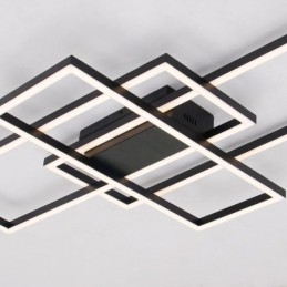 Modern mennyezeti lámpa geometriai négyzet alakú mennyezeti lámpa