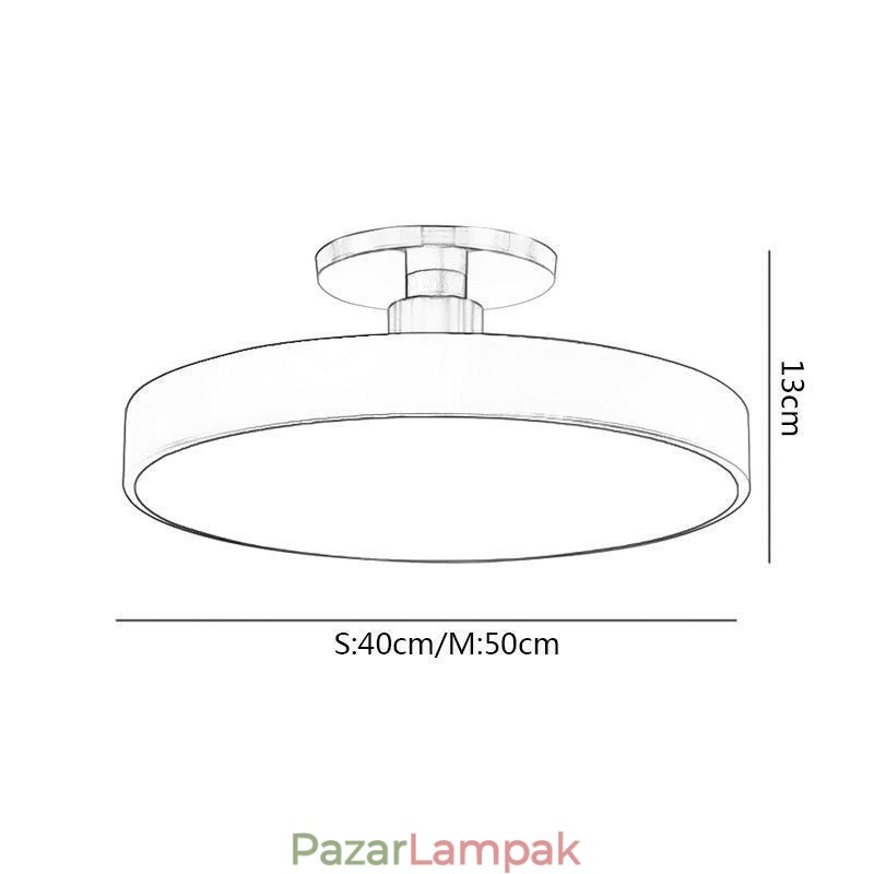 Modern kerek mennyezeti lámpák akril mennyezeti lámpa