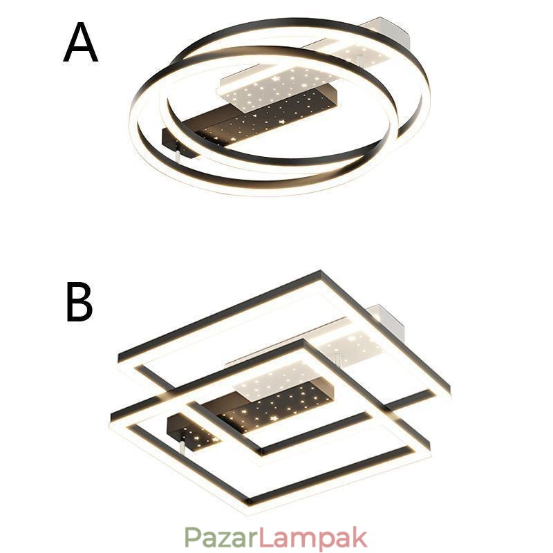 Modern mennyezeti lámpák csillag mennyezeti lámpatestek