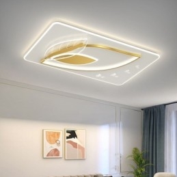 Luxus mennyezeti lámpa Kreatív Leaf Design mennyezeti lámpa