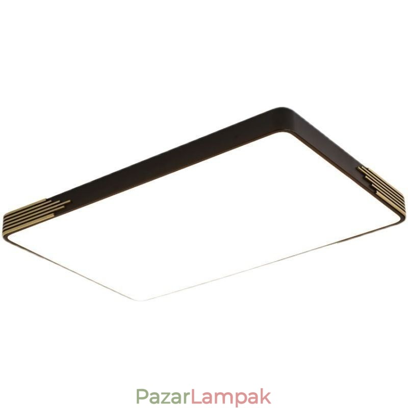 Modern süllyesztett mennyezeti lámpa, téglalap alakú mennyezeti lámpa