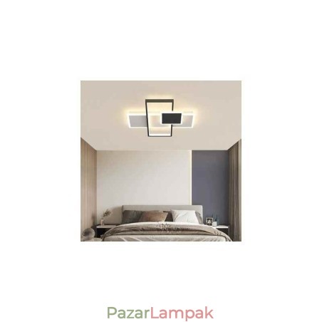 Modern mennyezeti lámpa négyzet alakú akril süllyesztett mennyezeti lámpatest Modern mennyezeti lámpa négyzet alakú akril süllyesztett mennyezeti lámpatest