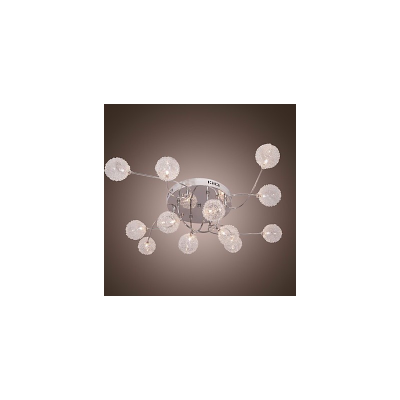 G4 12 light vasba süllyesztett lámpa alumínium ernyőkkel