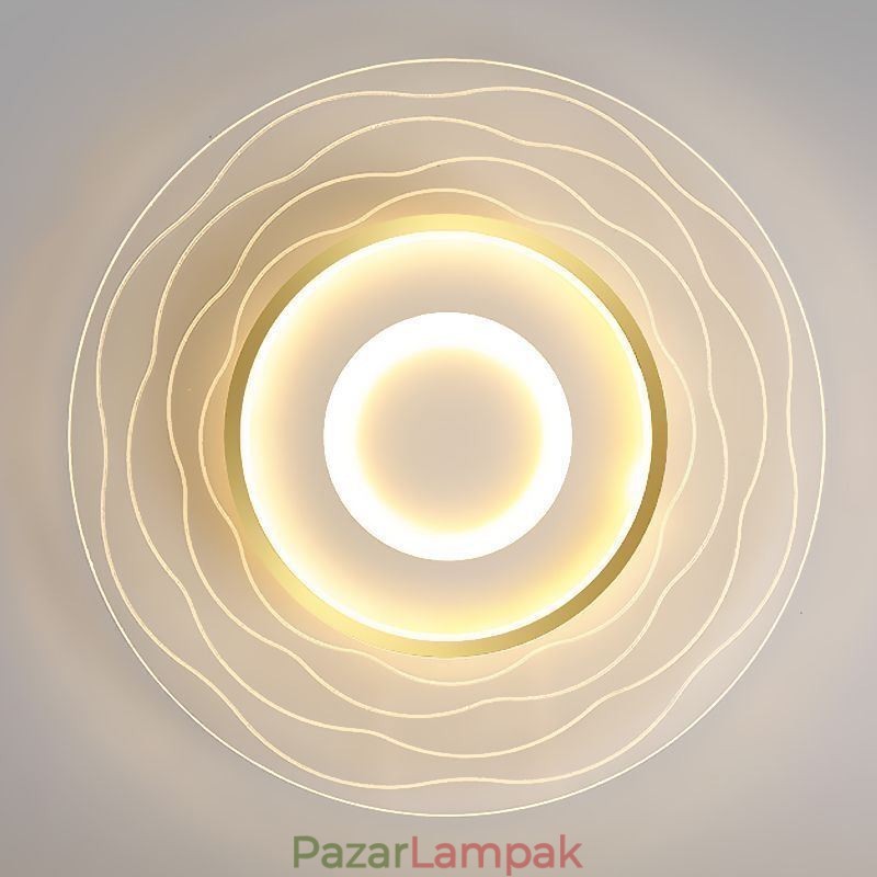 Süllyesztett mennyezeti lámpa, minimalista akril ultravékony mennyezeti lámpa