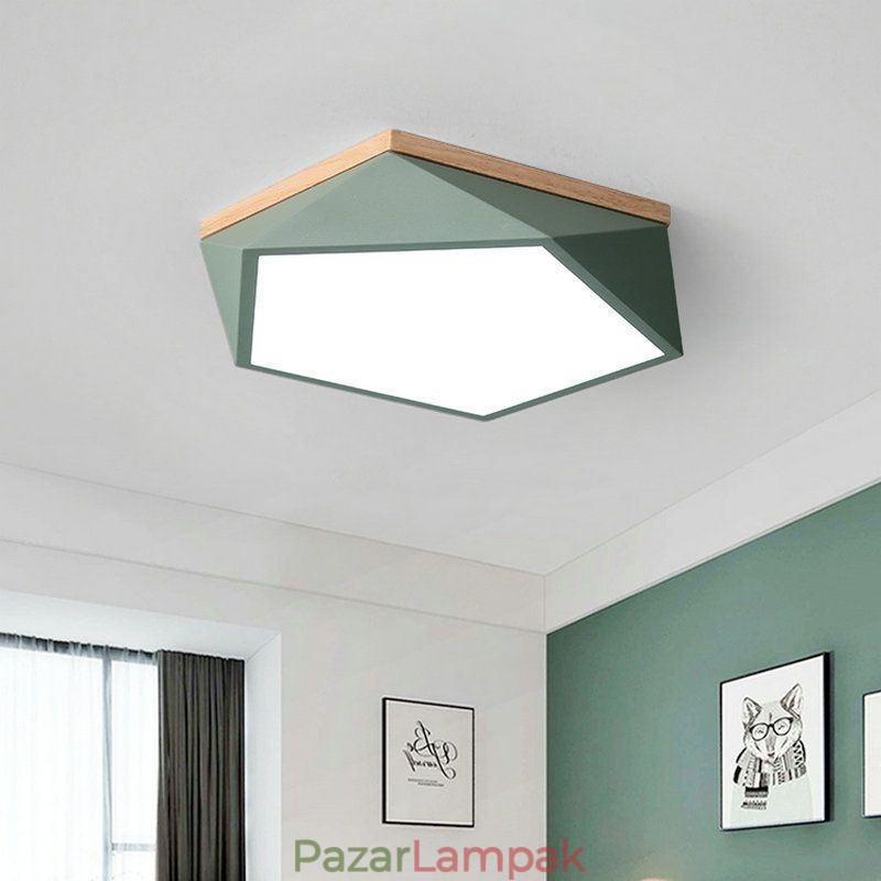 Modern, gyémánt alakú mennyezeti lámpatest, szabályozható, süllyesztett mennyezeti lámpatest