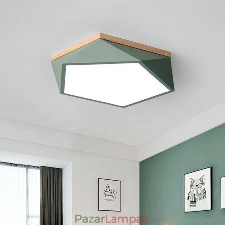 Modern, gyémánt alakú mennyezeti lámpatest, szabályozható, süllyesztett mennyezeti lámpatest