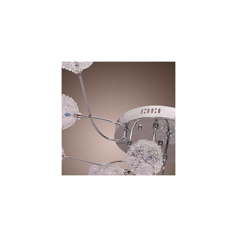 G4 12 light vasba süllyesztett lámpa alumínium ernyőkkel