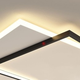 Süllyesztett, minimalista mennyezeti lámpatest
