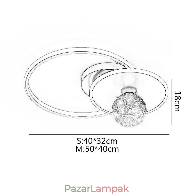 Süllyesztett lakberendezési minimalista mennyezeti lámpatest